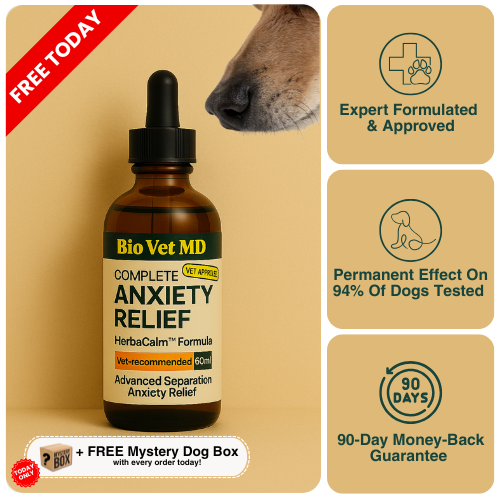 HerbaCalm+ Dog Calming Drops (FREE Today)